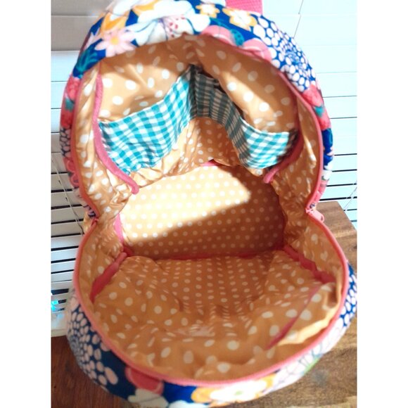 Matilda Jane Floral Large Backpack  13"W × 16" H - Picture 3 of 8